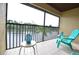 Screened lanai overlooking a peaceful lake at 4048 Oakview Dr # F2-4, Punta Gorda, FL 33980