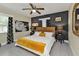 Spacious bedroom with king-size bed and stylish decor at 509 W Olympia Ave, Punta Gorda, FL 33950