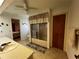 Bathroom with bathtub-shower, single vanity, overhead lighting, and closet at 1438 Razorbill Ln, Punta Gorda, FL 33983