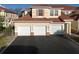 Three-car garage and townhouse aerial view at 240 W End Dr # 311, Punta Gorda, FL 33950