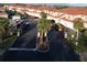 Aerial view of Magdalena Gardens community, showing the building layout and parking areas at 240 W End Dr # 311, Punta Gorda, FL 33950