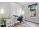 Bright home office features built-in wall bed and desk at 240 W End Dr # 311, Punta Gorda, FL 33950