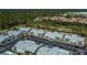 Aerial close-up of villa community building at 3300 Loveland Blvd # 3103, Punta Gorda, FL 33980