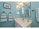 Bathroom with vanity, toilet and shower at 3300 Loveland Blvd # 3103, Punta Gorda, FL 33980