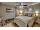 Inviting bedroom with a comfortable bed, stylish bedding, and a relaxing atmosphere at 3404 Depew Ave, Port Charlotte, FL 33952