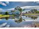 Beautiful waterfront view with reflections of the sky at 3404 Depew Ave, Port Charlotte, FL 33952