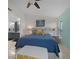 King-size bed in bright bedroom with ensuite bathroom access at 3920 Bal Harbor Blvd # C2, Punta Gorda, FL 33950