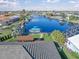Aerial view of house and canal at 1330 Appian Dr, Punta Gorda, FL 33950