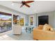 Gathering room with water views and access to patio at 1330 Appian Dr, Punta Gorda, FL 33950