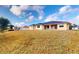 Large backyard with grassy area and shed at 158 Eppinger Dr, Port Charlotte, FL 33953