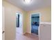 Bright laundry room with washer, dryer, and access to garage at 158 Eppinger Dr, Port Charlotte, FL 33953