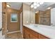 Bathroom with single vanity and tub shower combo at 23309 Hartley Ave, Port Charlotte, FL 33954