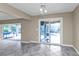 Bright dining room with access to the pool and patio at 23309 Hartley Ave, Port Charlotte, FL 33954