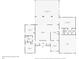 One-story home floor plan featuring primary bedroom, pool, and garage at 23309 Hartley Ave, Port Charlotte, FL 33954