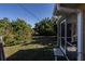 Landscaped backyard with lush greenery and privacy at 3262 Steadman St, Punta Gorda, FL 33980