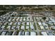 Aerial view showcasing the mobile home community at 368 Catamaran Ct, North Port, FL 34287
