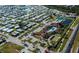 Aerial view showing home and community amenities at 368 Catamaran Ct, North Port, FL 34287
