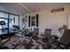 Cozy screened porch with seating and outdoor access at 368 Catamaran Ct, North Port, FL 34287