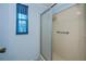 Clean shower with glass enclosure and grab bar at 368 Catamaran Ct, North Port, FL 34287
