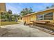 Backyard with detached building and storage at 5074 Melbourne St, Punta Gorda, FL 33980