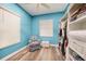 A cozy bedroom with ample storage space at 1064 Harbour Way Pl, Punta Gorda, FL 33983