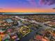 Waterfront property situated in a residential community near the water at 1422 Kittiwake Dr, Punta Gorda, FL 33950