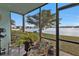 Enjoy the peaceful lake view from this screened porch at 25225 Rampart Blvd # 1901, Punta Gorda, FL 33983