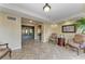 Elegant lobby with comfortable seating and elevator access at 3340 Wood Thrush Dr # 323, Punta Gorda, FL 33950