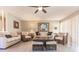 Living room with light walls and wicker furniture at 69 Sabal Dr, Punta Gorda, FL 33950
