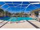 Enjoy this heated pool and screened enclosure at 69 Sabal Dr, Punta Gorda, FL 33950