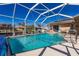 Enclosed heated pool with canal views at 69 Sabal Dr, Punta Gorda, FL 33950