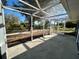 Screened porch overlooking the backyard at 1762 Napoleon Rd, North Port, FL 34288