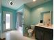 Cozy bathroom with a shower-tub combination and a single sink at 18345 Ohara Dr, Port Charlotte, FL 33948