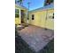 Brick paved patio area next to the house at 205 Chasteen St, Punta Gorda, FL 33950