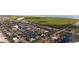 Aerial view of home with direct gulf access at 210 Divinci Dr, Punta Gorda, FL 33950