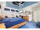 Main bedroom with a large bed and walk-in closet at 500 Andora Dr, Punta Gorda, FL 33950