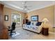 Home office with a daybed and built in desk at 500 Andora Dr, Punta Gorda, FL 33950