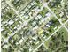Aerial view showing home's location in neighborhood at 627 Palm Ave, Punta Gorda, FL 33950