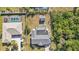 Aerial view showing house and backyard pool at 951 Webster Nw Ave, Port Charlotte, FL 33948