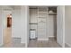 Spacious closet with built-in shelving; provides ample storage at 101 N Marion Ct # 225, Punta Gorda, FL 33950