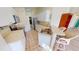 Kitchen with white cabinets and stainless steel appliances at 10208 Arrowhead Dr, Punta Gorda, FL 33955