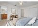 Bedroom with ensuite bathroom and double closet at 1713 Belvidere Rd, Englewood, FL 34223