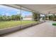 Spacious screened porch overlooking the backyard at 1713 Belvidere Rd, Englewood, FL 34223