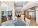 Bright, open kitchen with views to the pool and Gathering room at 18138 Petoskey Cir, Port Charlotte, FL 33948