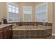 Large corner soaking tub with a built-in window seat at 26081 Templar Ln, Punta Gorda, FL 33983