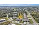 Aerial view of community showing home location and surrounding area at 26155 Explorer Rd # 1C, Punta Gorda, FL 33983