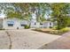 Charming multi-unit property with white exteriors, blue awnings, and ample parking at 330 45Th S St, St Petersburg, FL 33711