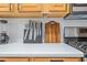 Knife set and cutting board on the kitchen counter at 330 45Th S St, St Petersburg, FL 33711