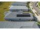 Aerial view of house featuring solar panels on the roof at 44197 Frontier Dr, Punta Gorda, FL 33982