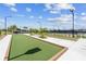 Well-maintained bocce ball courts with ample seating at 44197 Frontier Dr, Punta Gorda, FL 33982